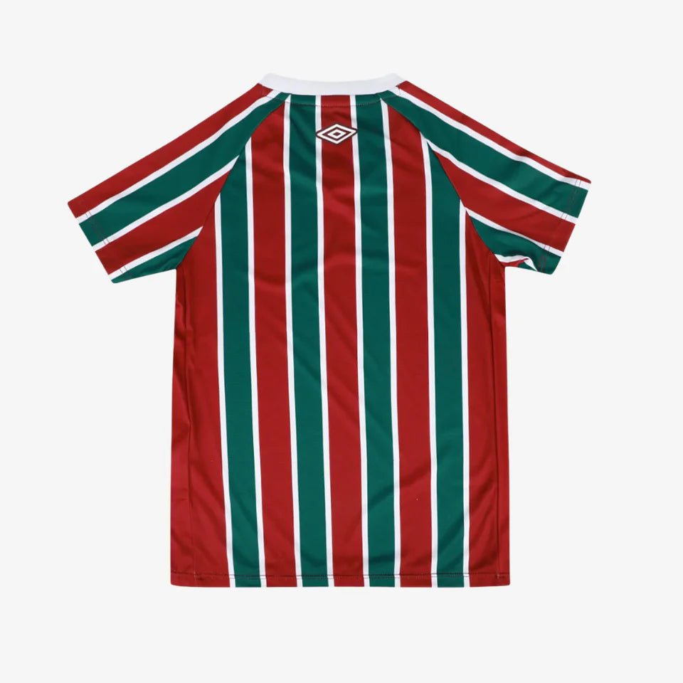 Conjunto Infantil Umbro Fluminense 2025/26 I - DA Sports Oficial