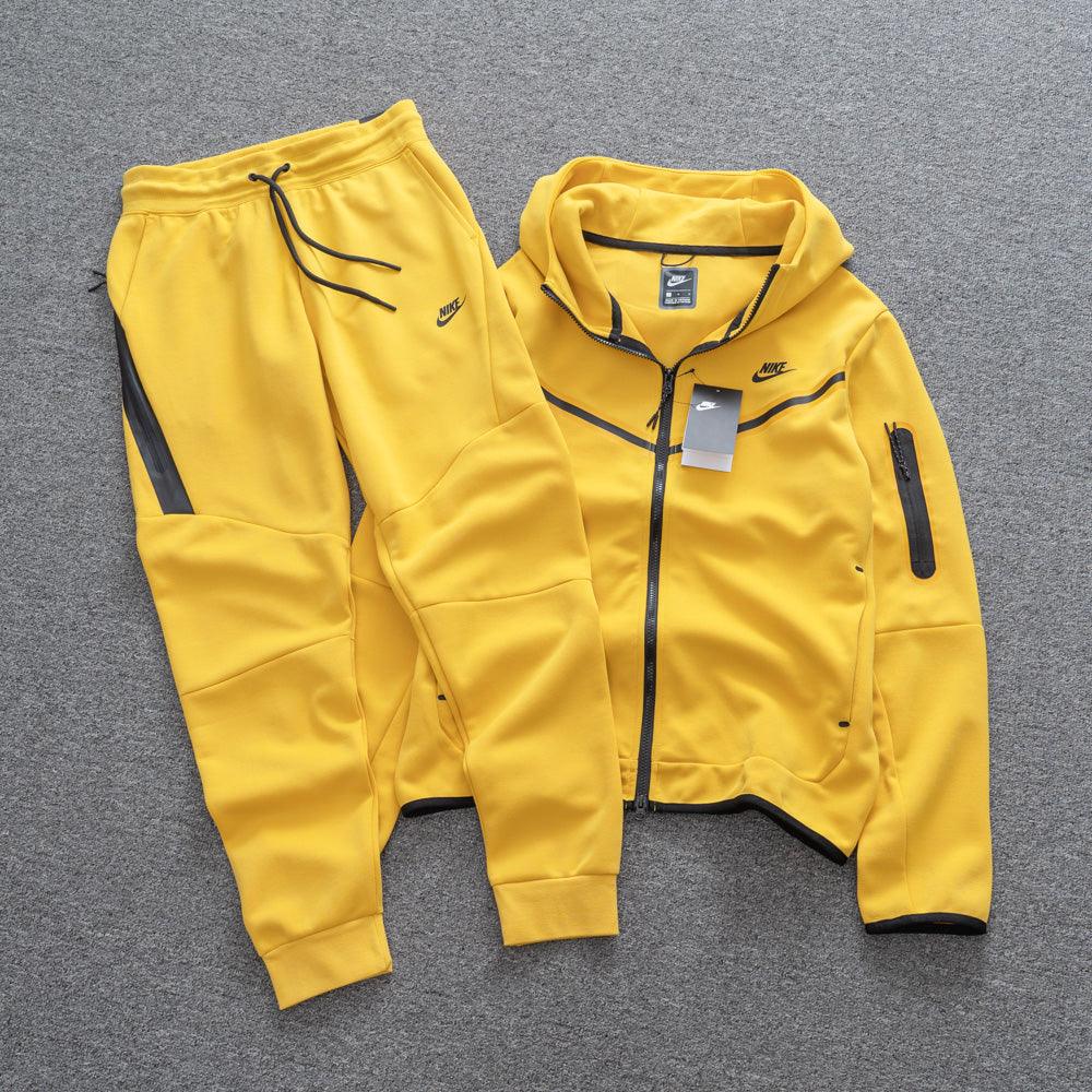 Conjunto Tech Fleece Nike - Amarelo - DA Sports Oficial