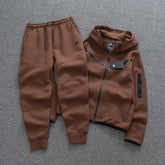 Conjunto Tech Fleece Nike - Marrom - DA Sports Oficial