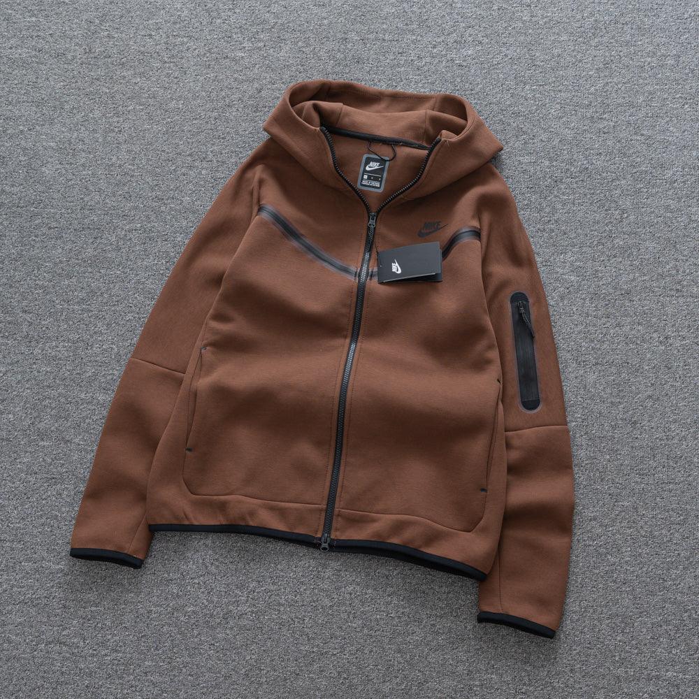 Conjunto Tech Fleece Nike - Marrom - DA Sports Oficial