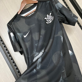 Camisa Nike Corinthians Pré-Jogo 25/26 Masculina - Preto