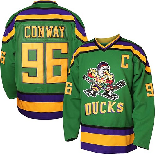 Camisa NHL Mighty Ducks Movie