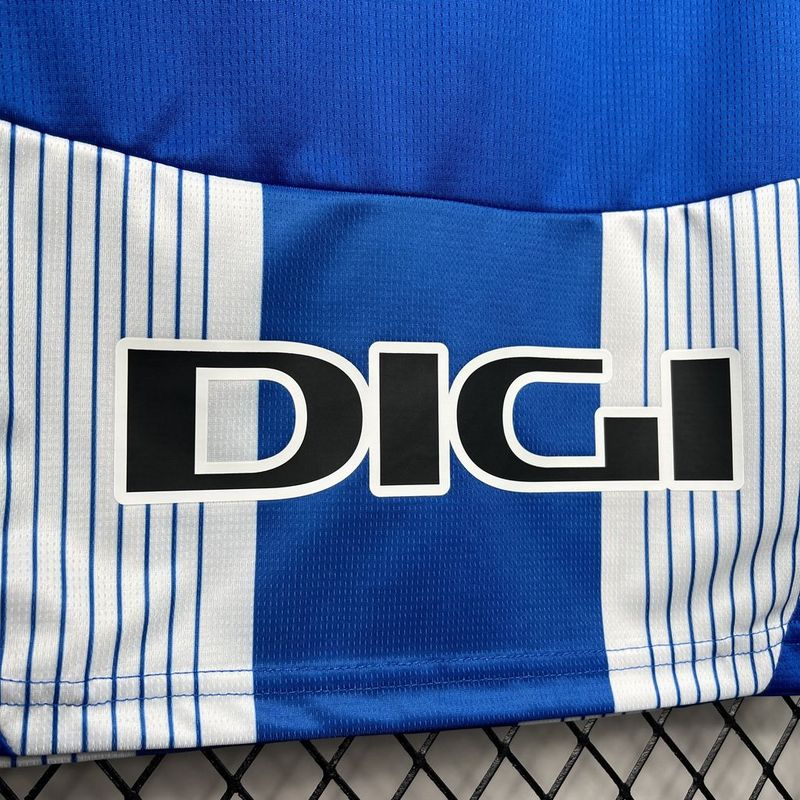 Camisa do Alavés I 24/25 Branca e azul