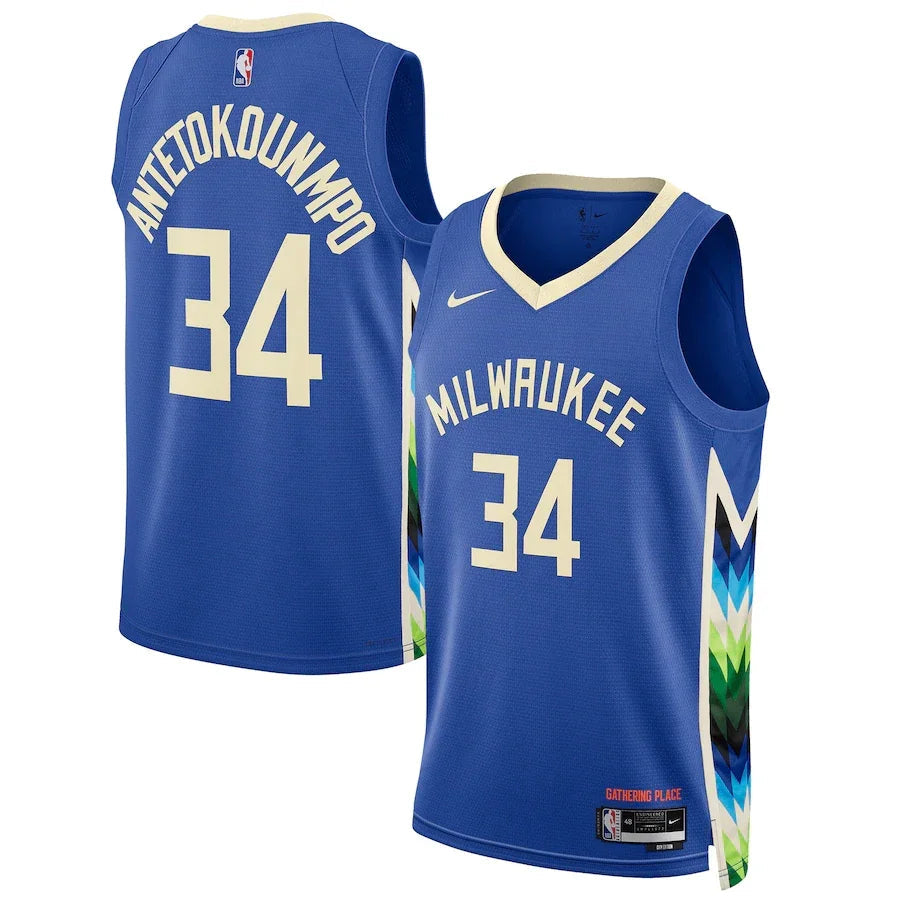 Regata NBA Milwaukee Bucks City Edition 22/23 Masculina