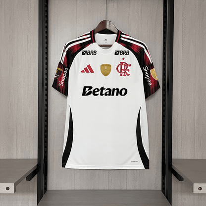 Camisa Flamengo II 2025/26 Torcedor Adidas Masculina - Branco