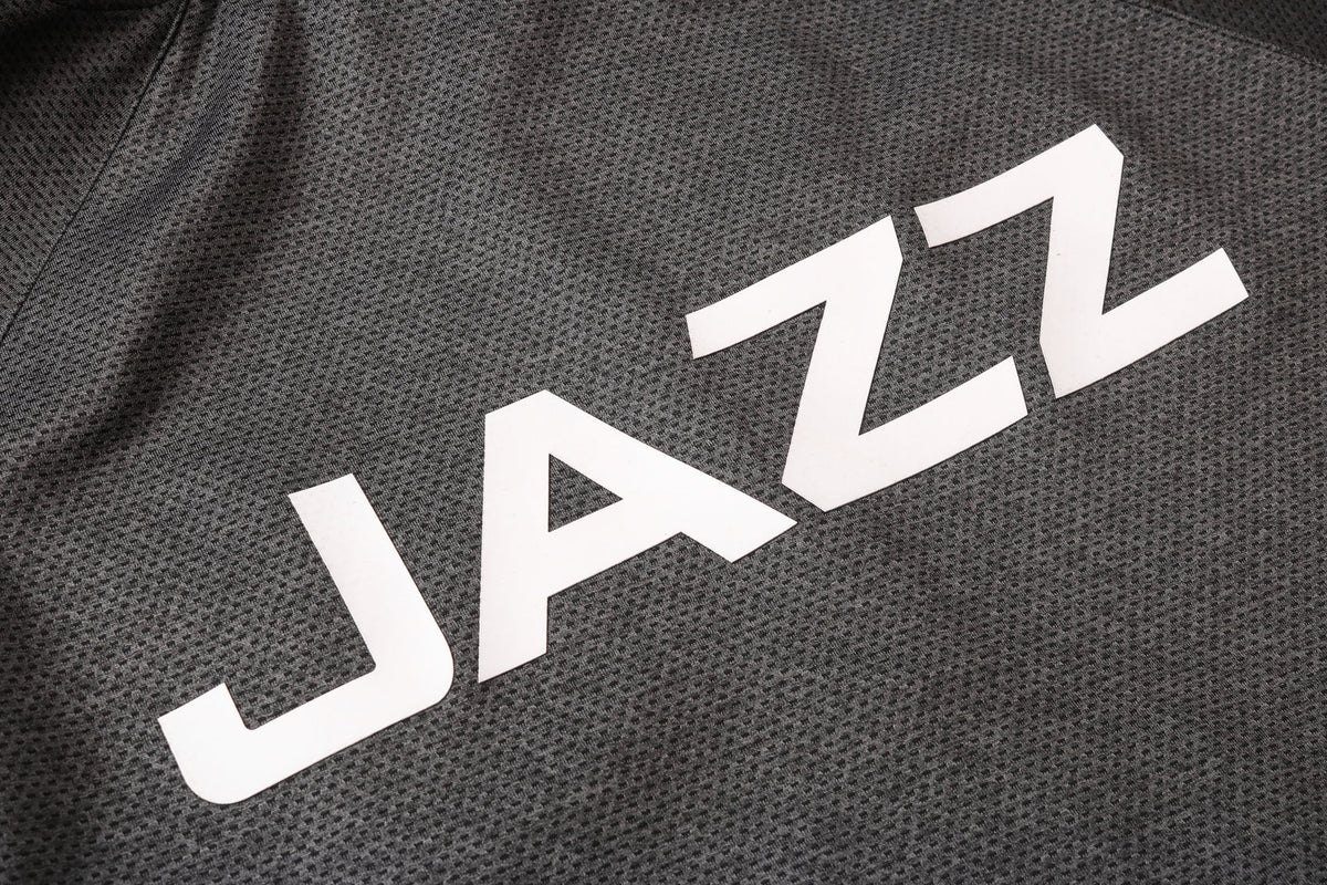 Conjunto Nike NBA Therma Flex Utah Jazz Preto Treino