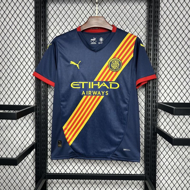 Camisa Girona II 24/25 - Masculino Torcedor - Azul