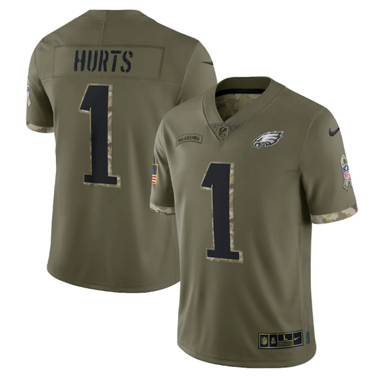 Camisa NFL Philadelphia Eagles Vapor Limited Jersey Salute To Service 2022