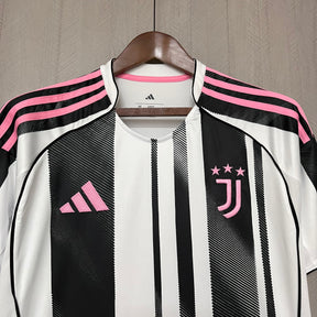 Camisa da Juventus Home 2025 - Preta e Branca