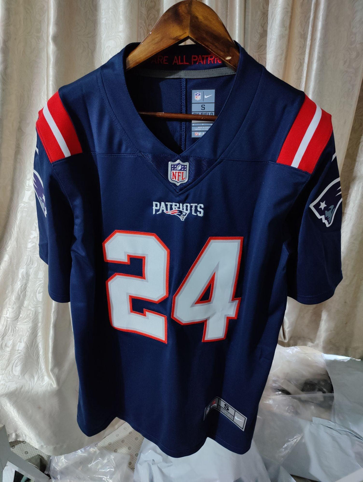 Camisa NFL New England Patriots Vapor Limited Jersey Azul