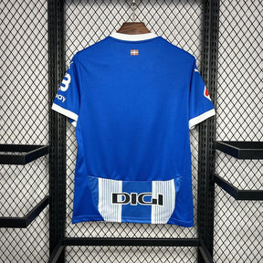 Camisa do Alavés I 24/25 Branca e azul