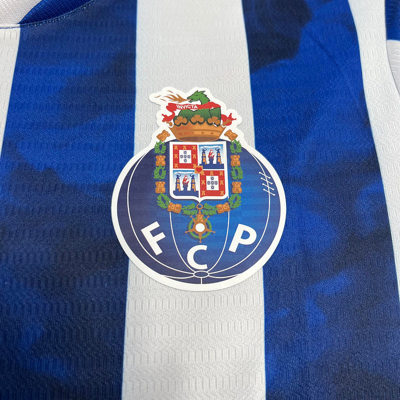 Camisa Porto Home 24/25 - Listrada Branca e Azul