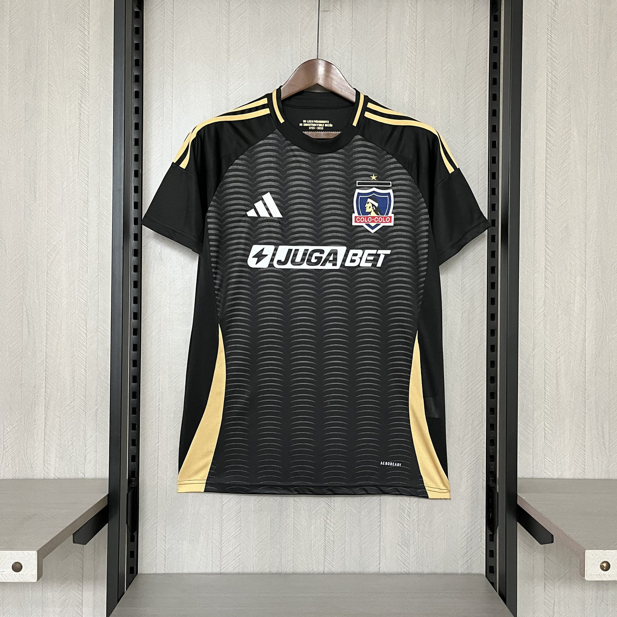 Camisa Colo-Colo Away 25/26  Adidas - Preta