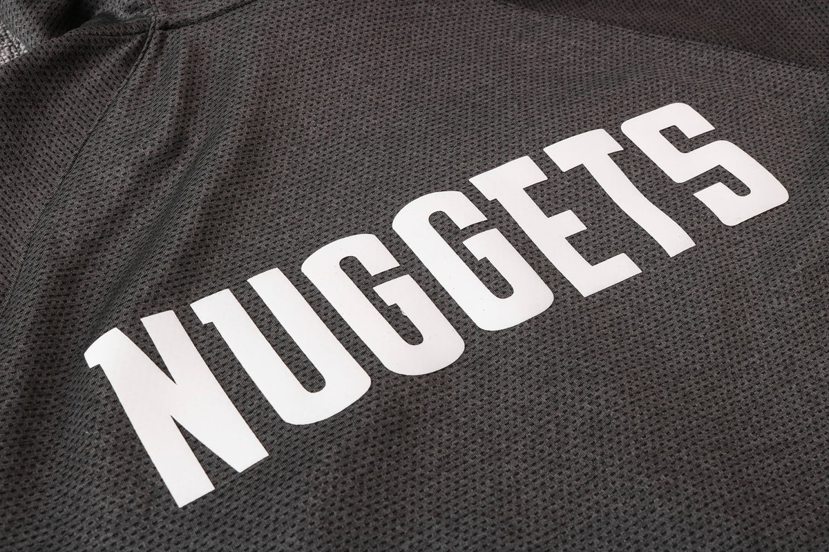 Conjunto Nike NBA Therma Flex Denver Nuggets Preto Treino