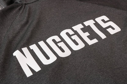 Conjunto Nike NBA Therma Flex Denver Nuggets Preto Treino