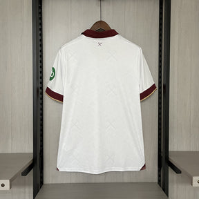 Camisa West Ham Third 24/25 Branca e Grená Torcedor Masculina Umbro