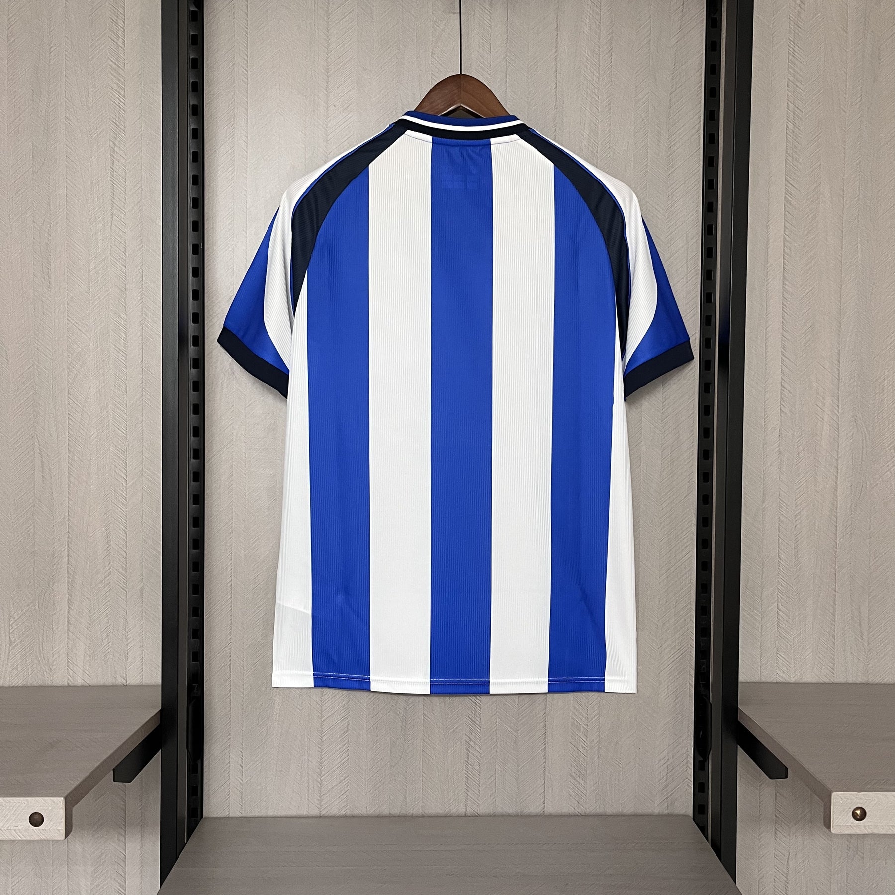 Camisa do Málaga I 2025  -Branca e azul