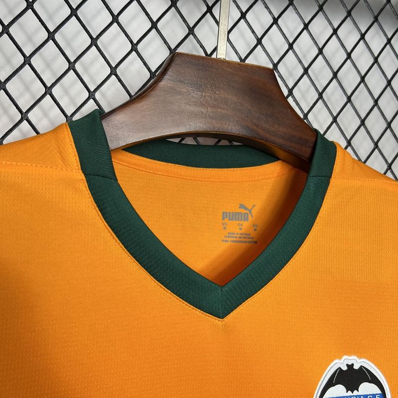 Camisa Valência III 24/25 - Masculino Torcedor - Laranja