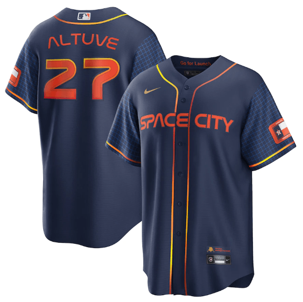Camisa MLB Houston Astros City Connect Torcedor