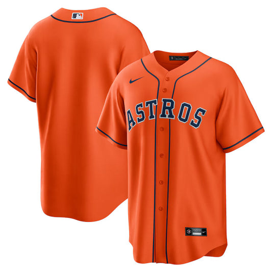 Camisa MLB Houston Astros Laranja Torcedor