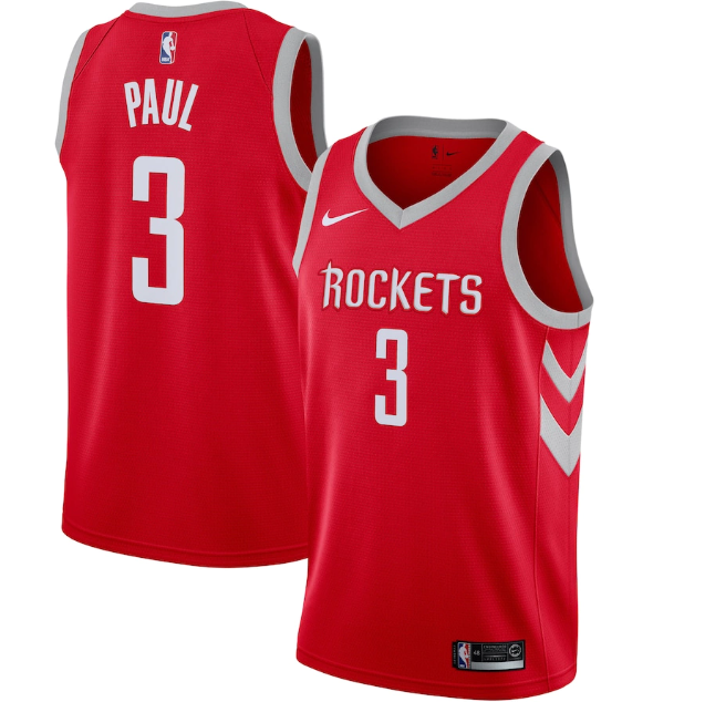 Regata NBA Houston Rockets Icon Edition 18/19 Masculina
