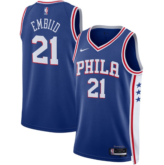Regata NBA Philadelphia 76ers Icon Edition Masculina