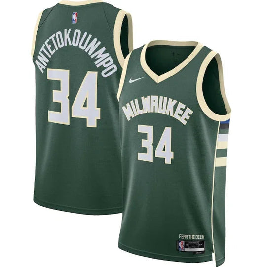 Regata NBA Milwaukee Bucks Icon Edition 22/23 Masculina