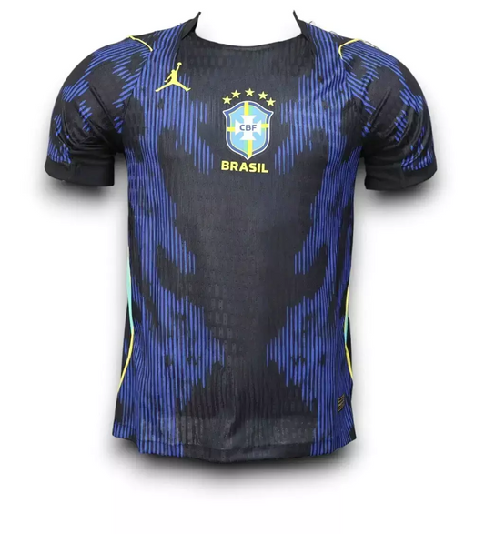 [PRONTA ENTREGA] Camisa Brasil 26/27 Jordan - Jogador Masculina - Azul e Preta