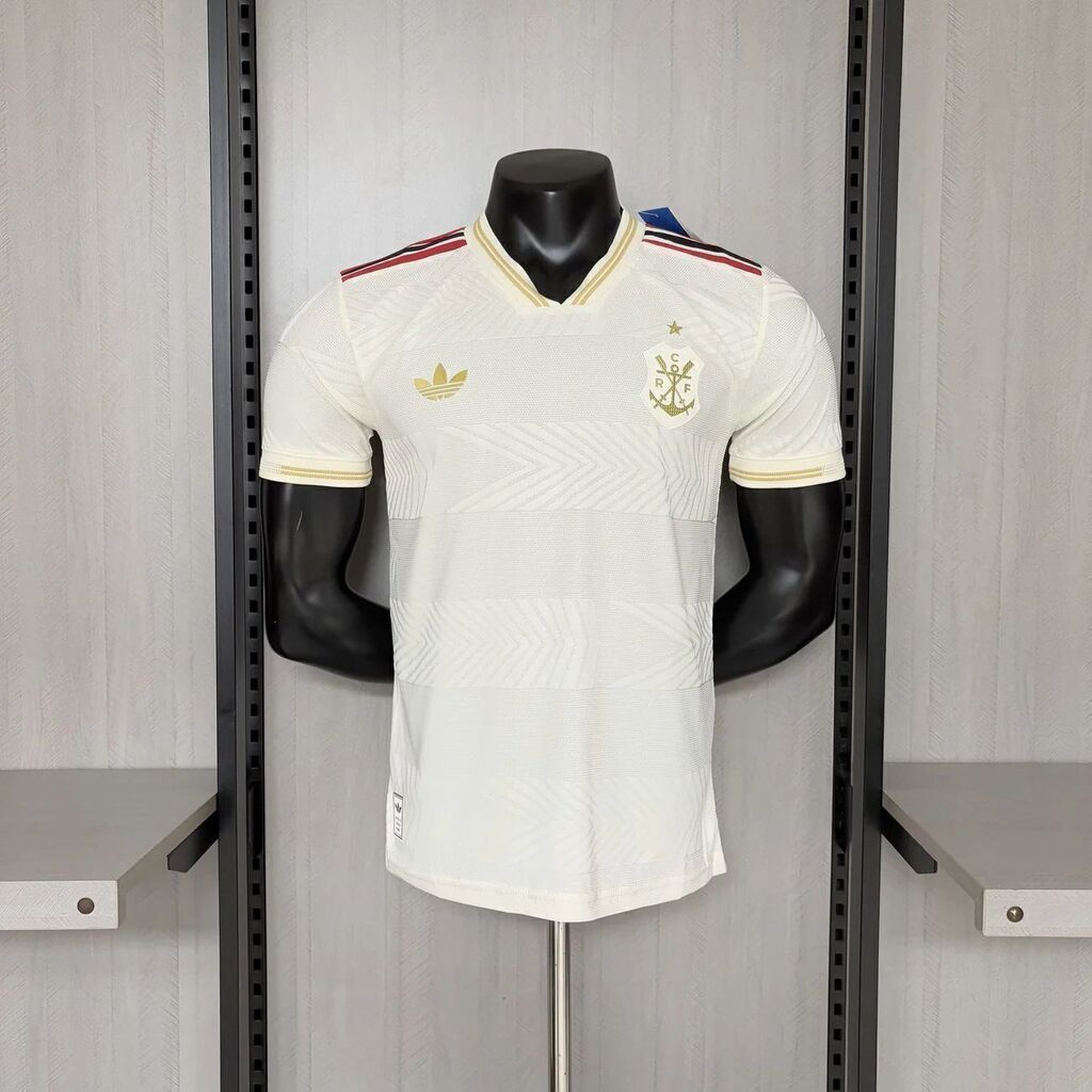 [PRONTA ENTREGA]  Camisa Flamengo Third III 25/26 Masculina - Bege - Jogador