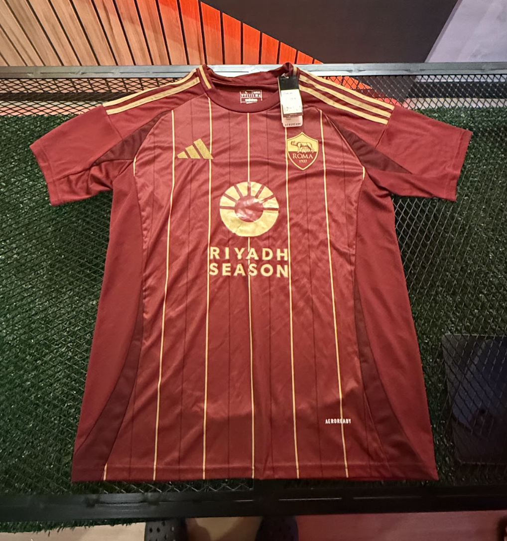 [PRONTA ENTREGA] Camisa Roma I 2024/25 Adidas - Vinho