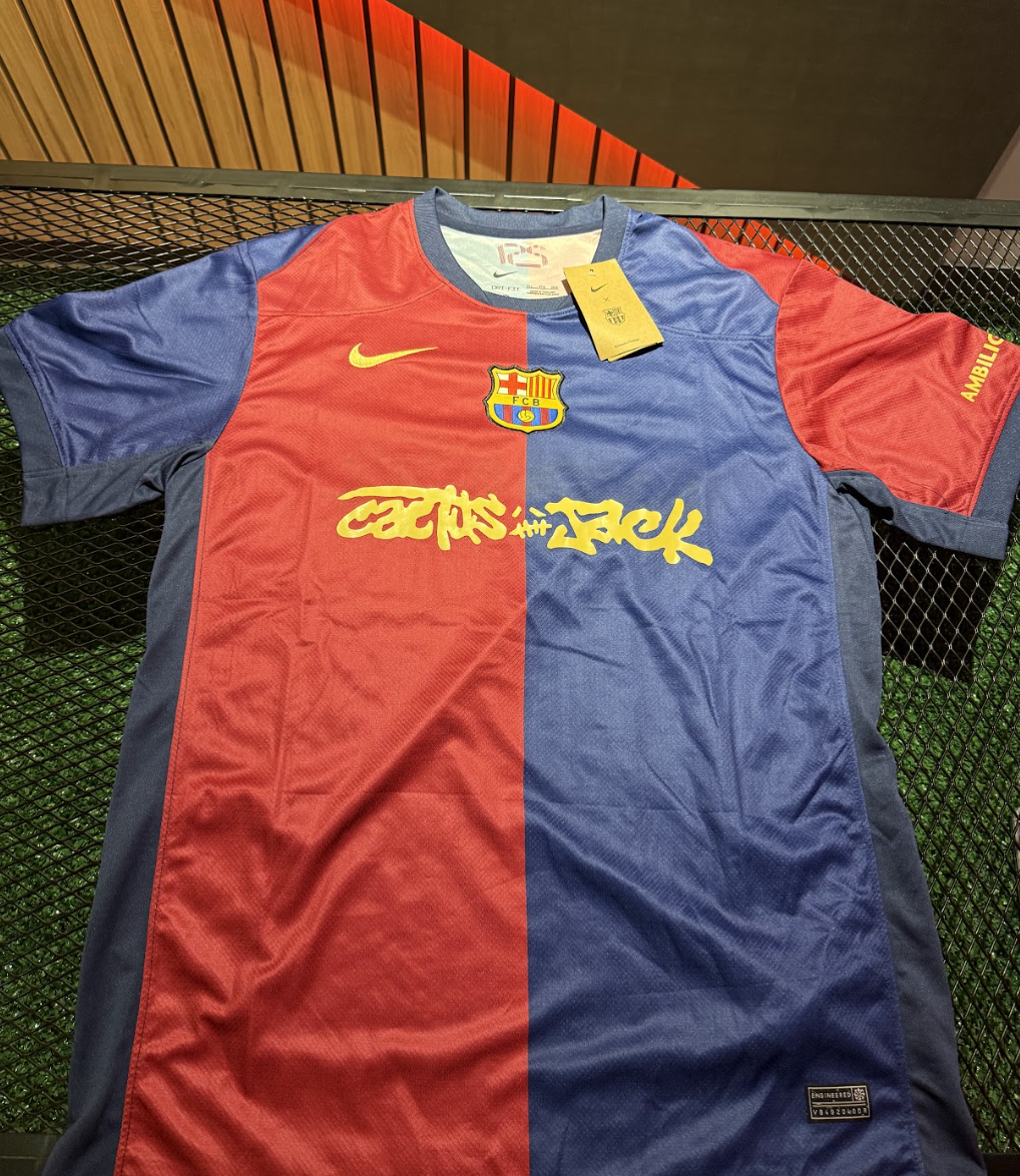[PRONTA ENTREGA] Barcelona Travis Scott x Cactus Jack 2024/25