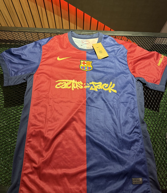 [PRONTA ENTREGA] Barcelona Travis Scott x Cactus Jack 2024/25