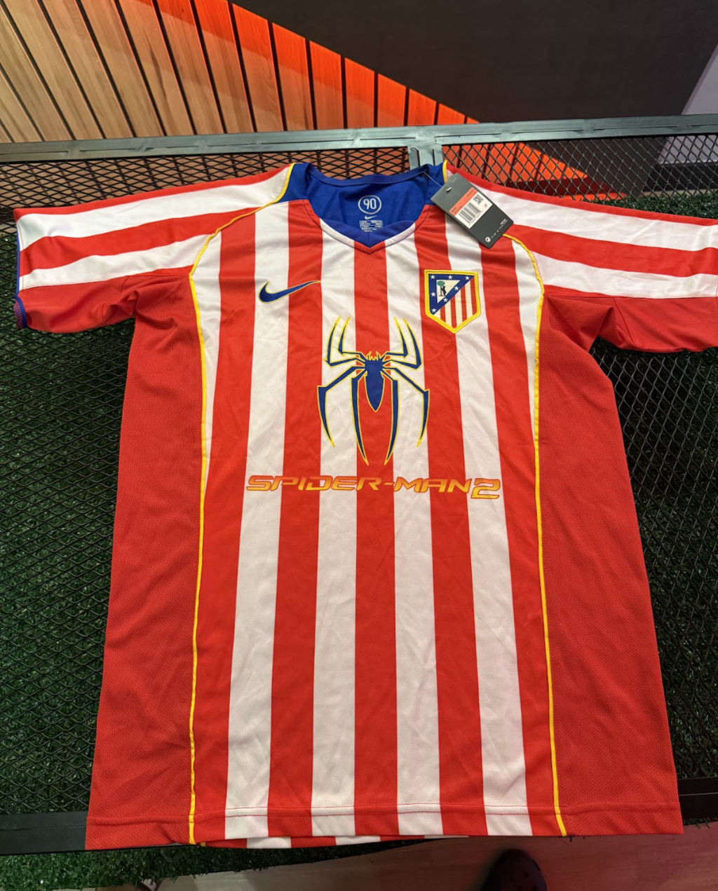 [PRONTA ENTREGA] Camisa Retrô do Atlético de Madrid Home I 2004