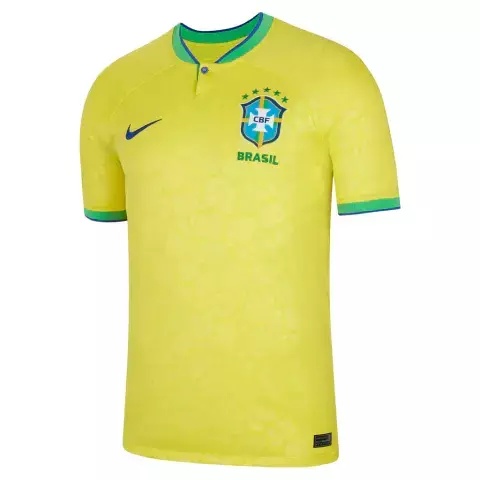 [PRONTA ENTREGA] Camisa Seleção Brasileira I 2022 Torcedor Nike Masculina - Amarela