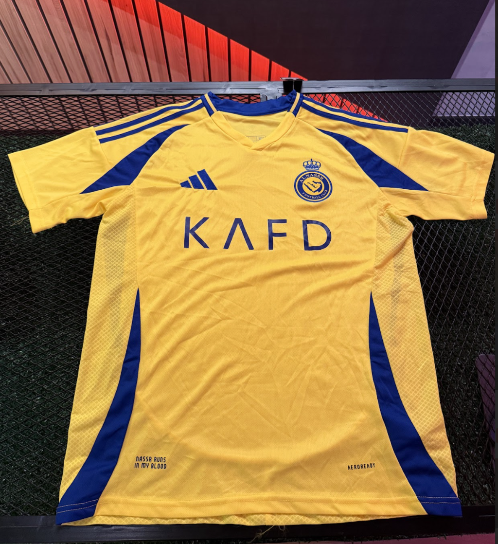 [PRONTA ENTREGA] Camisa Al Nassr I 2024/2025 - Torcedor Masculina - Amarela