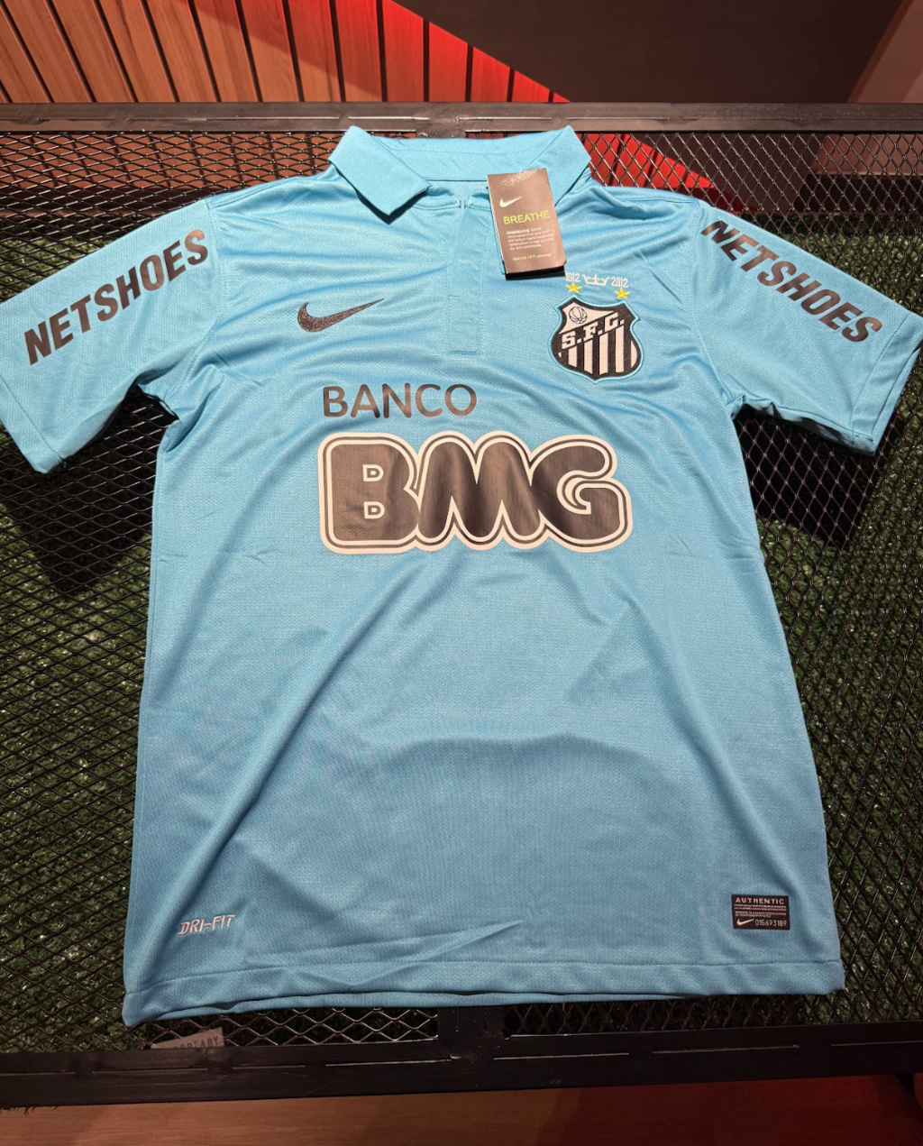 [PRONTA ENTREGA] Camisa Santos Retrô II Away Azul