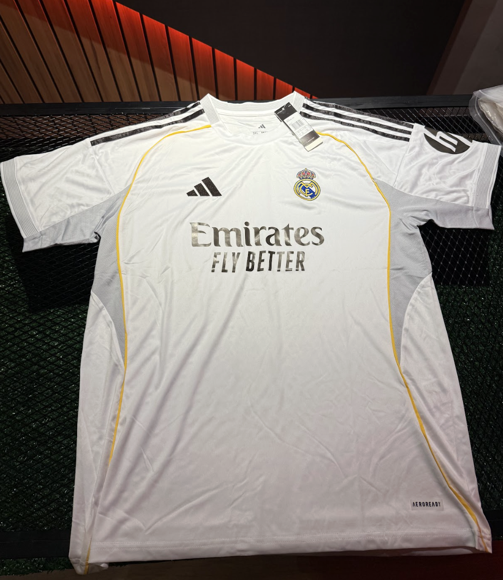 [PRONTA ENTREGA] Camisa Real Madrid Home 2025/26