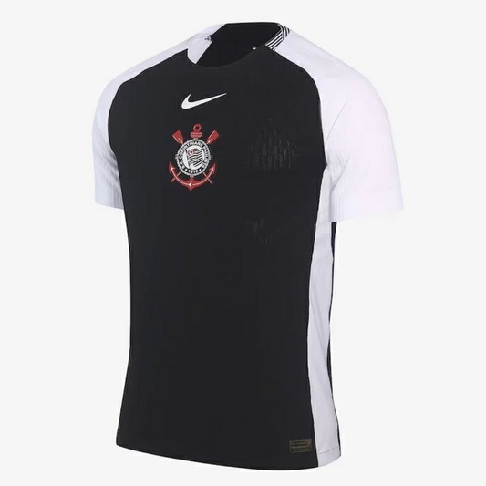 [PRONTA ENTREGA] Camisa Nike Corinthians II 2025 - Preta e Branca - Masculina jogador