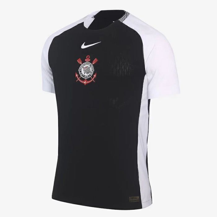 [PRONTA ENTREGA]  Camisa Nike Corinthians II 2025 - Preta e Branca - Masculina torcedor