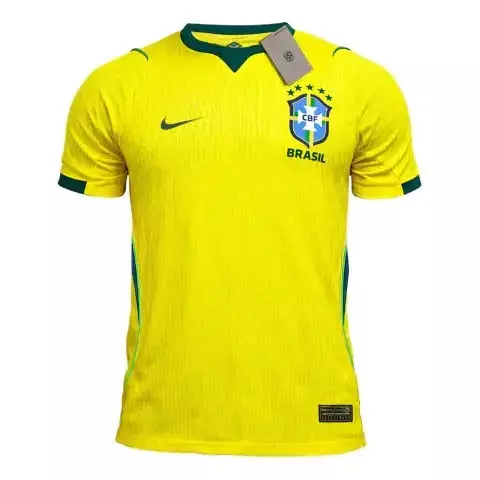 Camisa Brasil Home Copa do Mundo 2026 Amarela