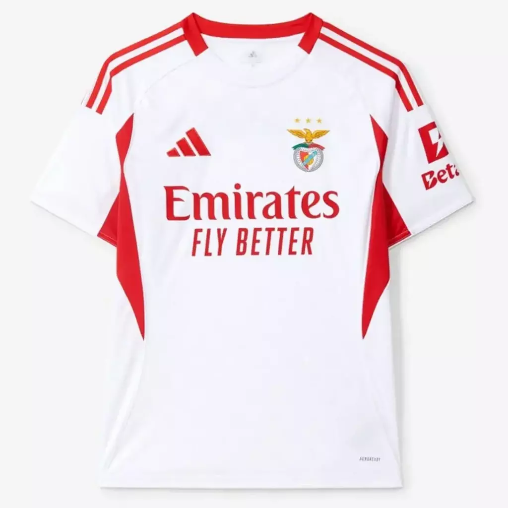 [PRONTA ENTREGA] Camisa do Benfica II Branca 2025