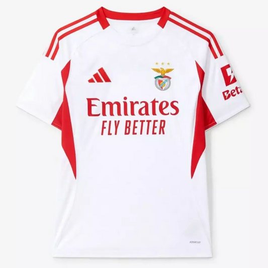 [PRONTA ENTREGA] Camisa do Benfica II Branca 2025