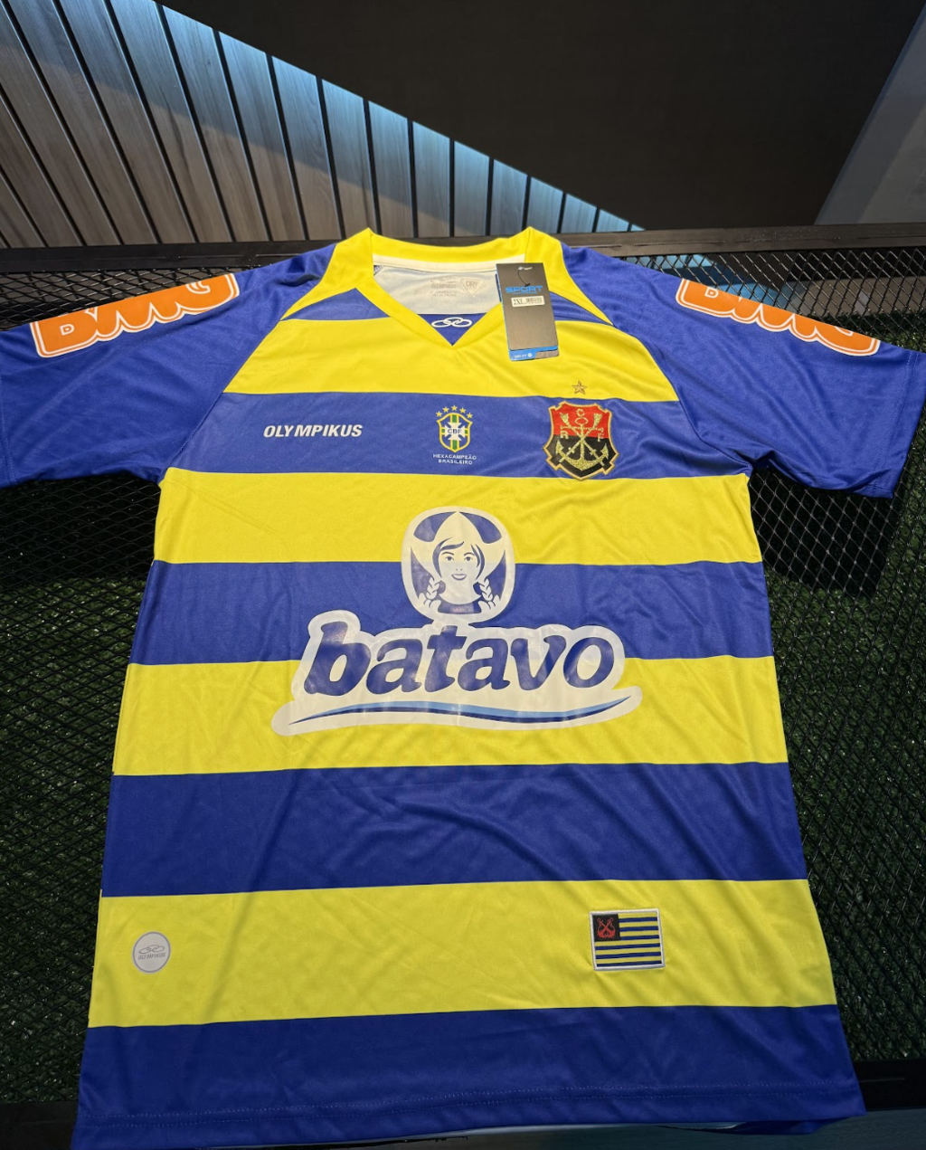 [PRONTA ENTREGA] Camisa Flamengo Azul Amarela 2010