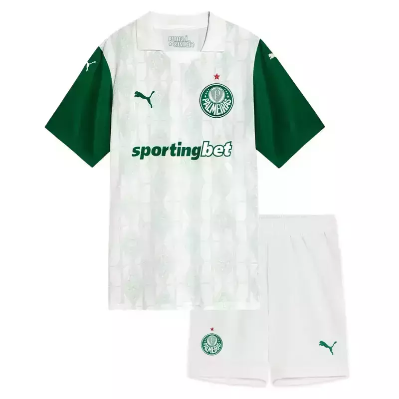 [PRONTA ENTREGA] Kit Infantil Palmeiras II 25/26 Branca