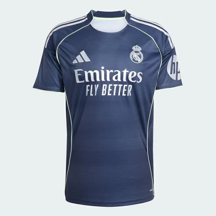 [PRONTA ENTREGA]  Camisa Real Madrid Away 2025/26 Preta
