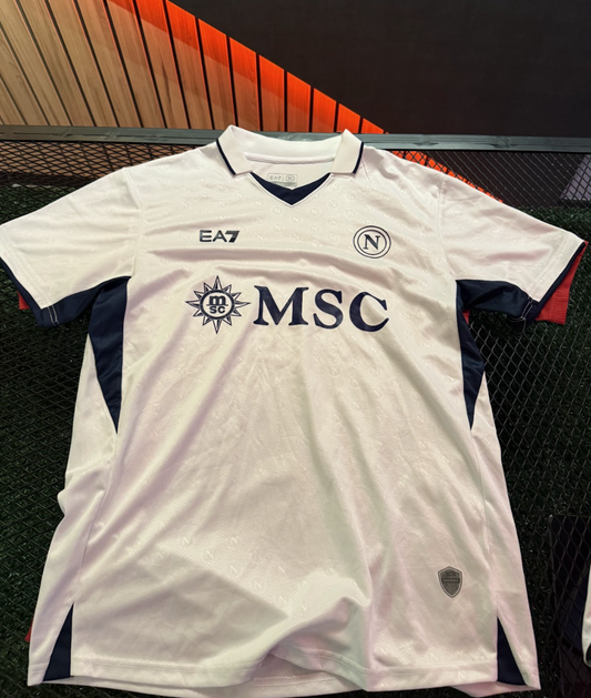 [PRONTA ENTREGA] Camisa Napoli Away 2024/25 - Branca