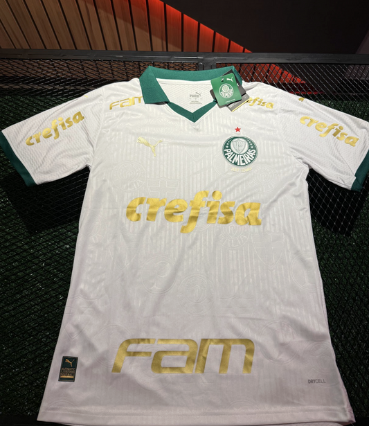 [PRONTA ENTREGA] Masculina Camisa Puma Palmeiras II 2024 jogador (todos patrocinios)