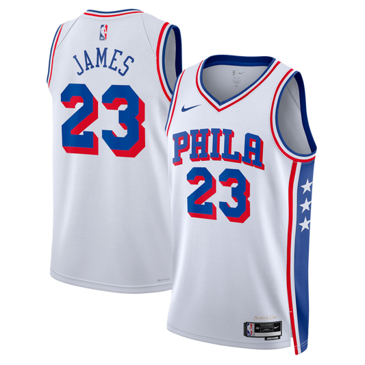 Regata NBA Philadelphia 76ers Association Edition LeBron James Masculina