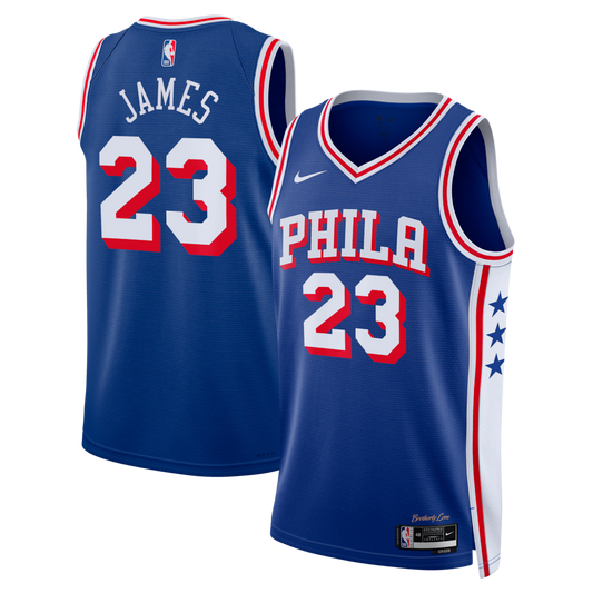Regata NBA Philadelphia 76ers Icon Edition LeBron James Masculina