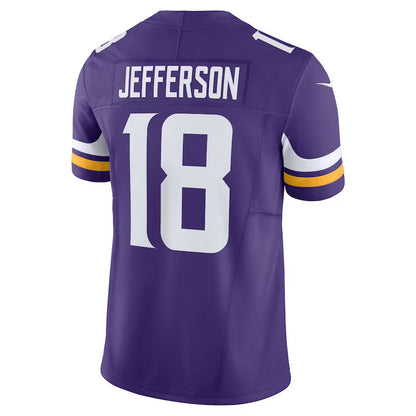 Camisa NFL Minnesota Vikings Vapor F.U.S.E. Limited Jersey Roxa